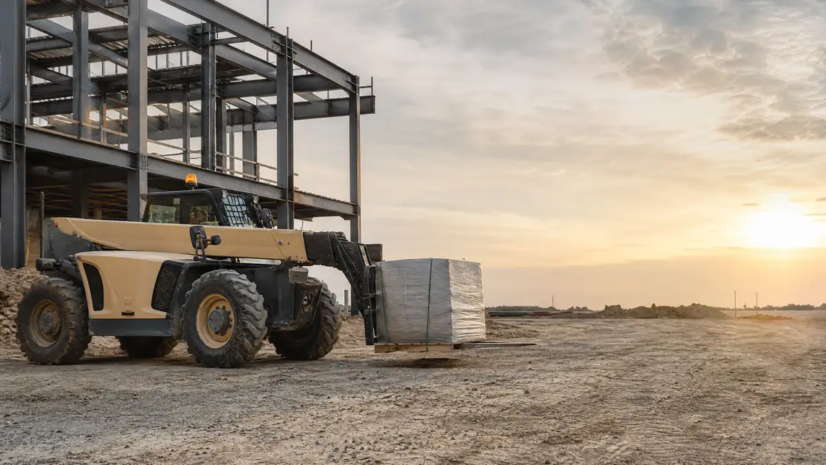 Telehandlers jobsite access in Fayetteville
